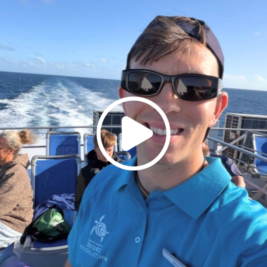 Jonty in the Whitsundays