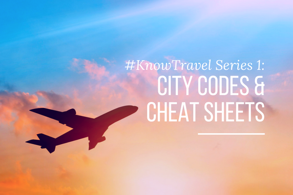 City codes and cheat sheets
