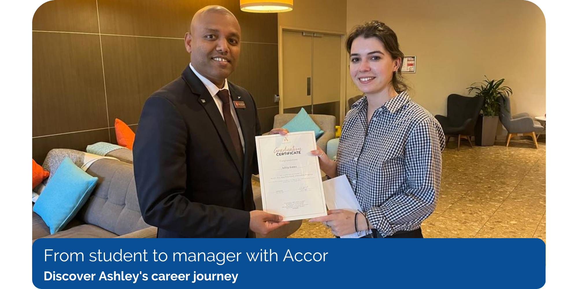 Student to manager with Accor